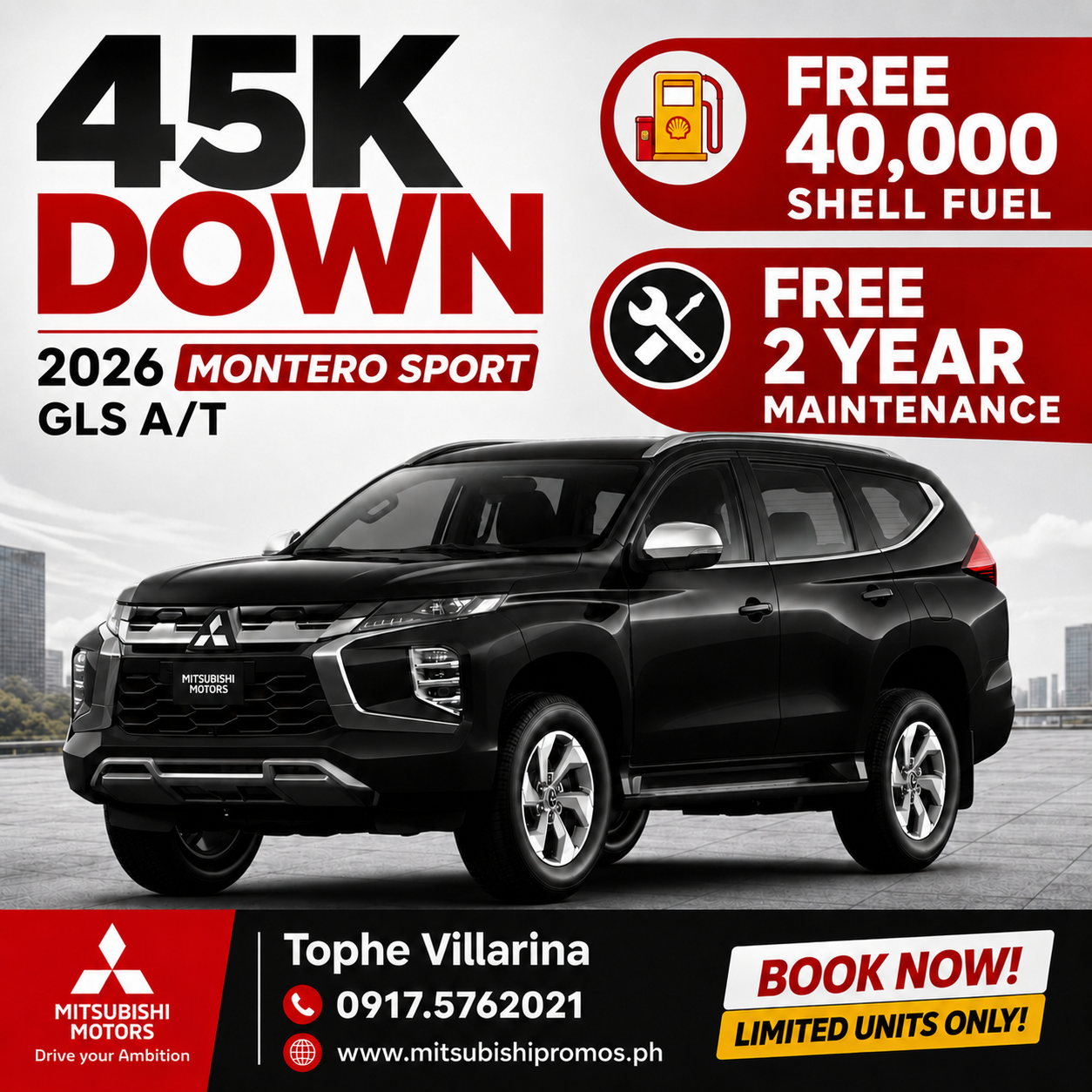 MONTERO SPORT GLS A/T 2026