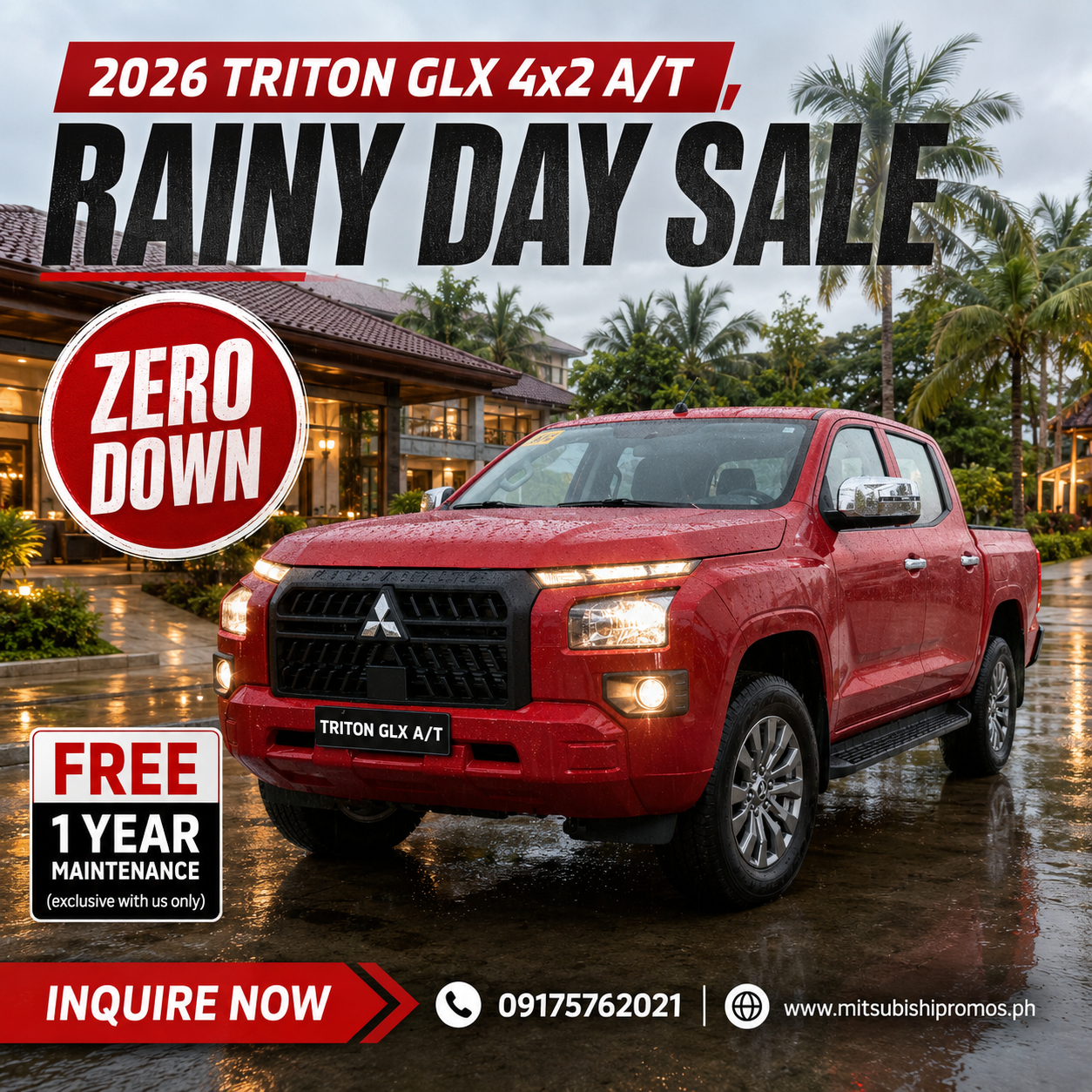 TRITON GLX 4X2 A/T 2026